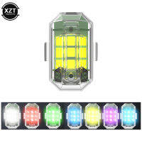 รีโมทคอนลไร้สาย Strobe Light ไฟเตือน LED สำหรับรถยนต์รถจักรยานยนต์จักรยาน RC Flash Position Indicator Lamp 7 Colors