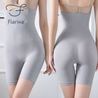 Flarixa Plus Size Safety Shorts Shaping Shaper Underwear Seamless Womens Panties High Waist Flat Belly Boxers Spandex Shorts