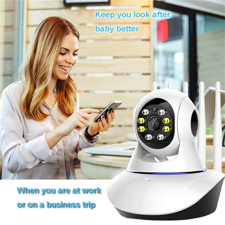 [G۞B] CAQ8 1080P CCTV security camera connect to cellphone with voice