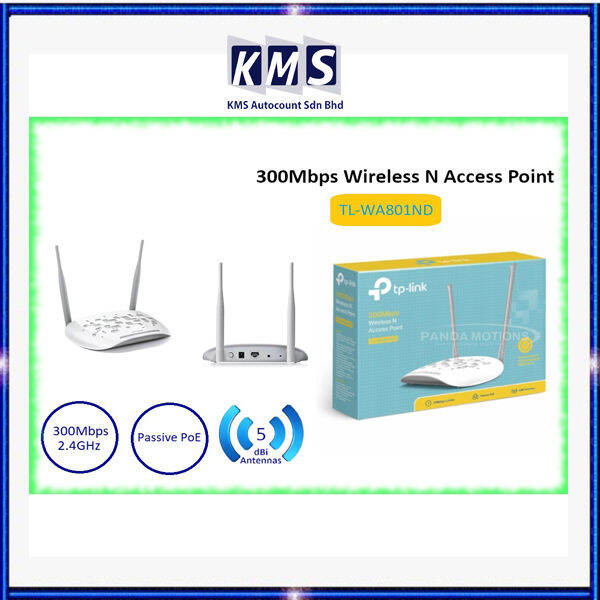 TPLink Wifi N 300Mbps Wireless Access Point ( TLWA801ND ) Lazada