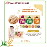 Ăn dặm Bánh gạo organic Naebro dạng thanh cho bé 6m gói 35g