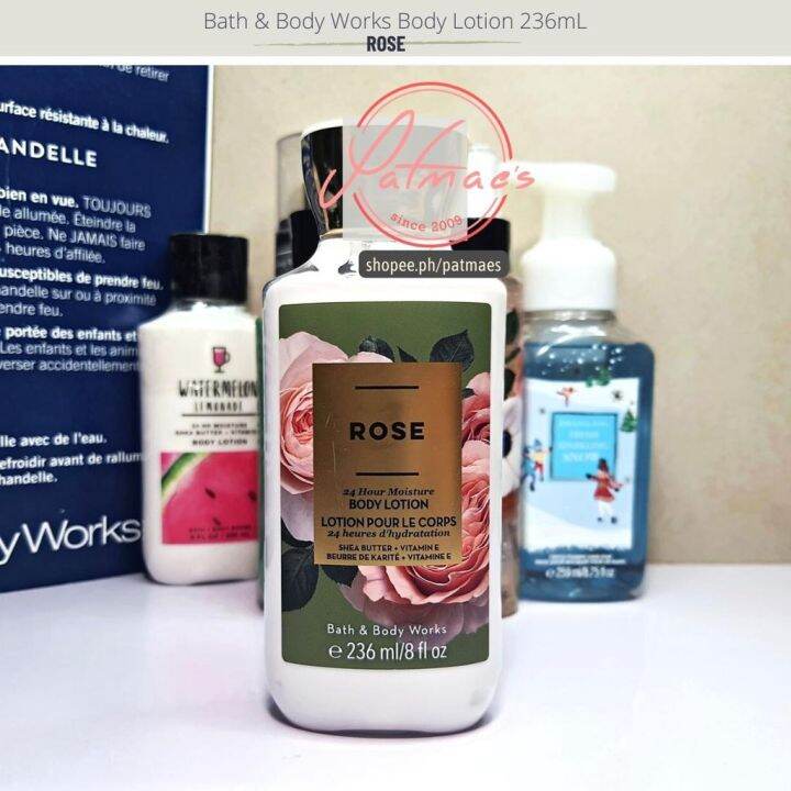 Bath and Body Works Body Lotion Rose 236mL Lazada PH