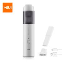 MIUI เครื่องดูดฝุ่นไร้สายแบบพกพา,บ้านและรถยนต์ที่สะอาดลึก,แบบพกพาและมัลติฟังก์ชั่น,ชาร์จ USB ได้,ดูดแรง60W,สีขาว