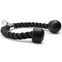 [Sell Well] Tricep Rope Push Pull Down Cord For Bodybuilding Exercise Gym Workout For Home Or Gym UseExerciseEquipment