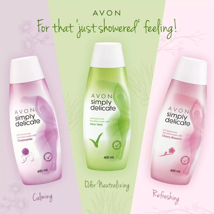AVON Simply Delicate pH-BALANCED Feminine Washes | Lazada PH