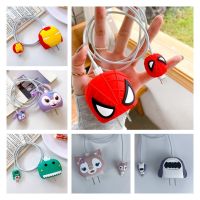 Disney Spiderman Cable Protector for iPhone/iPad 18W/20W Fast Charger Case Protector Cover Data Line Accessories Cable Organizer