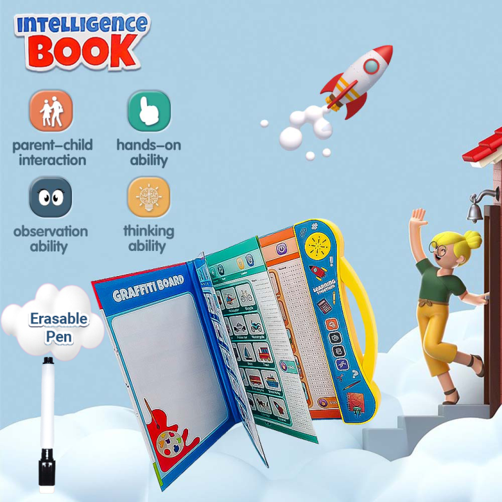 B-BOOK Smart Book Intelligence Book For Kids Educational Learning ...