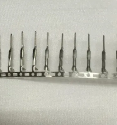 100pcs Dupont Male Pin Crimp Pin Jumper Terminal Connector Terminal Metal 2.54mm