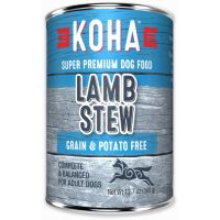 [ลด50%] [ส่งฟรี] ด่วน!! อาหารเปียกเกรดพรีเมี่ยมสำหรับสุนัขแพ้อาหาร Koha Minimal Ingredient Lamb Stew for Dogs 360 กรัม จากประเทศแคนาดา