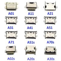 20ชิ้น/ล็อตพอร์ตตัวต่อที่ชาร์ท USB เหมาะสำหรับ Samsung A10 A20 A02S A32 A01 A11 A12 A20S A21 A30S A50S A51 A52 A71 A51S