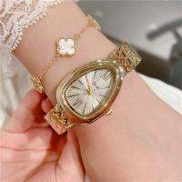 ANNA KERIN New Bracelet Fashion Ladies Quartz Watch Snake Head Shape Dial Beautiful Gold Women Watches Gift