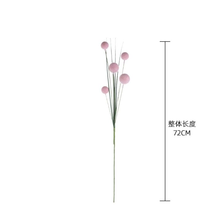 2-5pcs-72cm-taraxacum-single-branch-imitation-flower-home-decoration-pink-green-white-taraxacum-tabletop-decor-fake-flowers