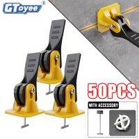 【CW】 50/100Pcs Tile Leveler Adjuster Plastic Positioning Artifacts Locator Spacers For Flooring Wall Construction Tools