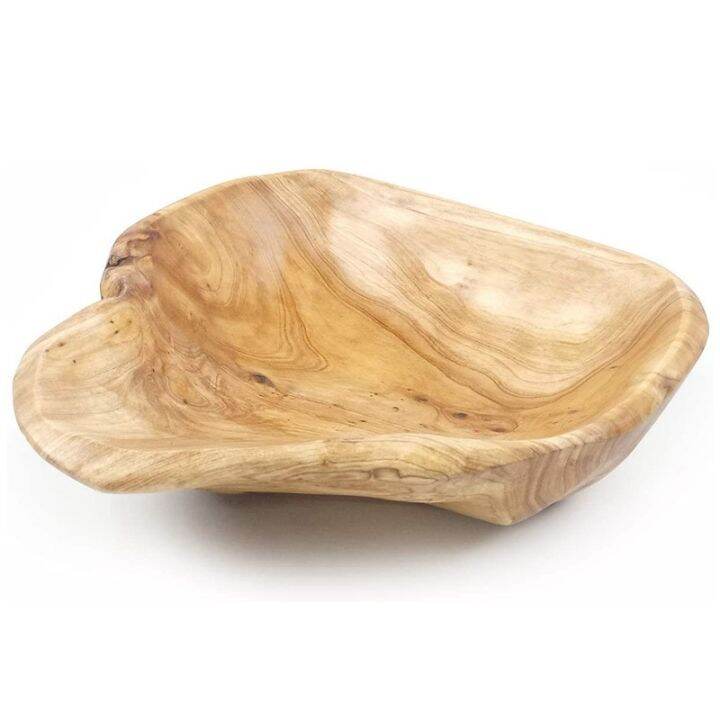 wooden-fruit-salad-serving-bowl-hand-carved-root-bowls-creative-living-room-real-wood-candy-bowl