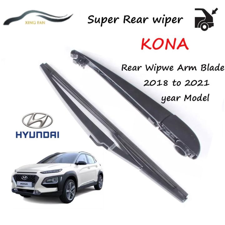 XINFAN (Original)Hyundai Kona Rear Wiper (Arm/Blade) for 2018 to 2021