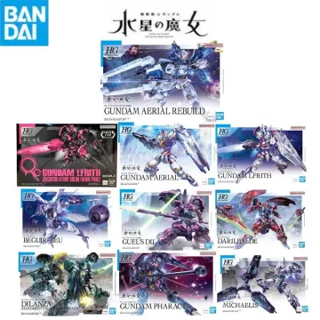 Bandai GUNDAM AERIAL DILANZA LFRITH BEGUIR BEU HG 1/144 Mobile