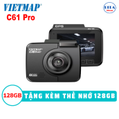 Tặng Kèm Thẻ Nhớ 128Gb Camera Hành Trình Vietmap C61 Pro