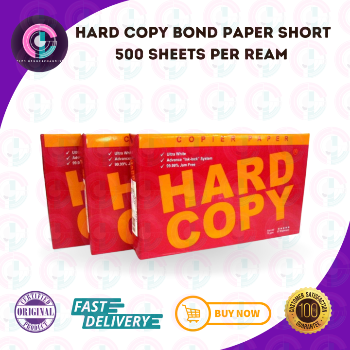 Hard Copy Bond Paper Lazada Ph 3463
