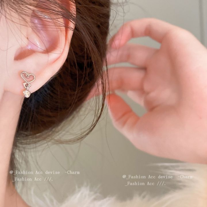 cod-needle-earrings-korean-new-ins-design-personality-cold-wind-small-wholesale