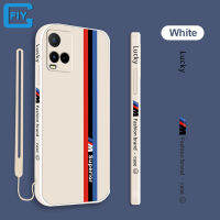 เคสซิลิโคนนิ่มสำหรับ VIVO,เคสมือถือซิลิโคนเหลวขนาด T1X Y33S Y33T Y21 Y21A Y21S Y21T Y15A  Y15S Y01เคสเข้ากับกันตกเรียบง่ายตาข่ายสีแดงแนวสตรีทแฟชั่นได้รับความนิยมในอินสตาแกรมสำหรับการแข่งขันที่สร้างสรรค์ใหม่ปี