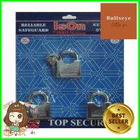 กุญแจคีย์อะไลก์ ISON 440C-45/3 45 มม. แพ็ก 3 ชิ้นKEYED ALIKE PADLOCK ISON 440C-45/3 45MM 3EA/SET **โปรโมชั่นสุดคุ้ม โค้งสุดท้าย**