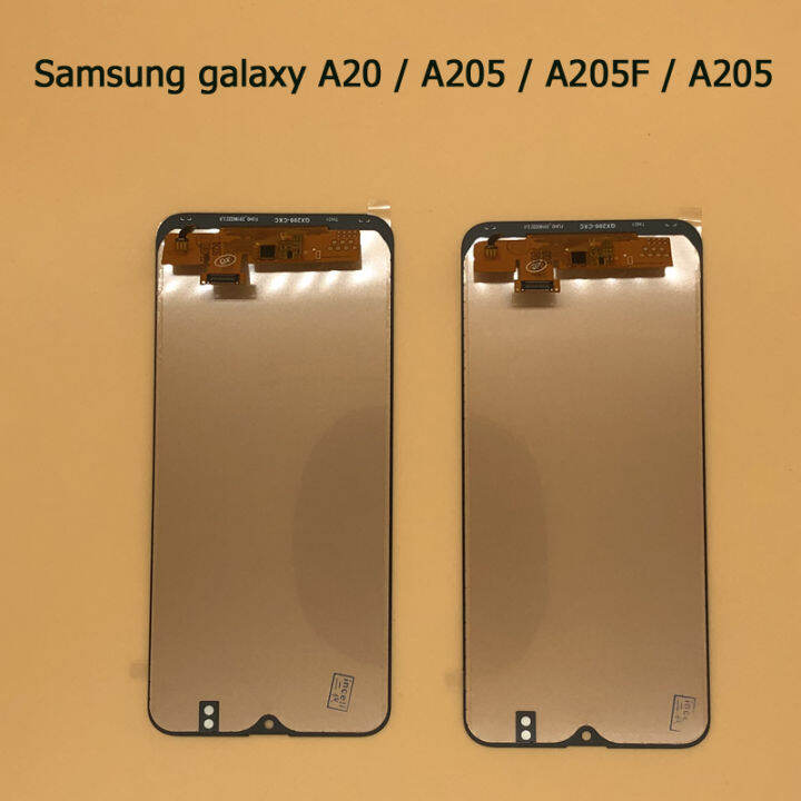 สำหรับ-samsung-galaxy-a20-a205-sm-a205f-จอแสดงผล-lcd-ฟรี-ไขควง-กาว-สายusb