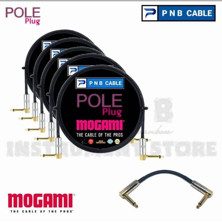 โปรโมชั่น-สายพ่วงเอฟเฟค-pnb-patch-cable-ใช้สาย-mogami-2319-ใช้หัวปลั๊ก-pole-plug-เลือกความยาวได้-คุ้มค่า-อุปกรณ์-ดนตรี-อุปกรณ์-เครื่องดนตรี-สากล-อุปกรณ์-เครื่องดนตรี-อุปกรณ์-ดนตรี-สากล