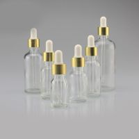 【YF】❍  Aromatherapy Drop massage Bottles Refillable 5ml-100ml Transparent Dropper Bottle essential oil