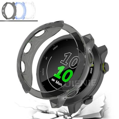 TPU Protective Watch Case for Garmin Forerunner 55/ 158 Smartwatch Cover Soft Screen Protector Transparent Shell Frame Cases Cases