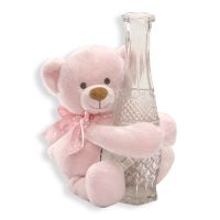 【CC】 Stuffed Soft Baby Vase Huger Pink / Ivory 10