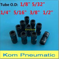 10X Pneumatic Straight Air Fitting Piping Joint Tube Connector PU 1/4" 3/8" 5/32 UNF30 PG Reducer PG1/4-1/8 PU1/4 PU3/8 PU1/2 Pipe Fittings Accessorie