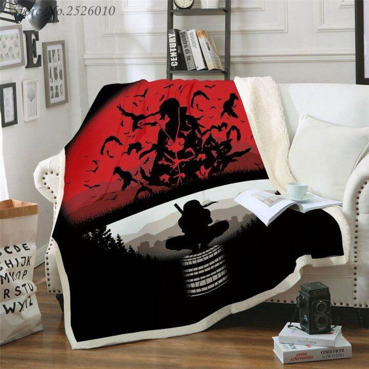 new-throw-blanket-japan-anime-itachi-3d-velvet-plush-blanket-bedspread-for-kids-girls-sherpa-blanket-couch-quilt-cover-travel-04