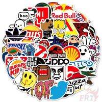 ❉ Classical Mixed Fashion Brand Logo S-3 Cartoon Graffiti สติ๊กเกอร์ 50Pcs/Set Luggage Laptop Skateboard Decals Doodle