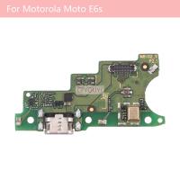 ใหม่สําหรับ Motorola Moto E6 / E6S / E6 Plus / E6 Play USB Charging Board Dock Port Flex cable Repair Parts