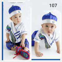 พร้อมส่ง!!  ชุดแฟนซี ชุดคอสตูมเกาหลี 107 (Costume Twin Boy Korean) Baby Fancy By Tritonshop