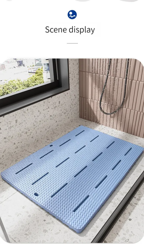 Buy Wholesale China Eva Foam Floor Bathroom Non-slip Mat Shower Room  Massage Foot Mat Washing Machine Anti-vibration Pad & Bath Mat at USD 3.29