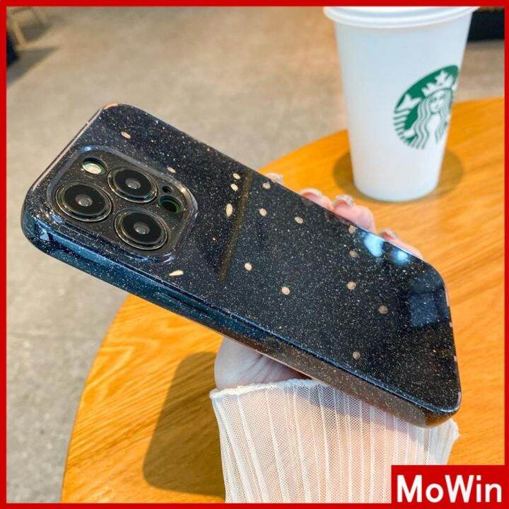 mowin-เข้ากันได้สำหรับ-เคสไอโฟน-เคสไอโฟน11-เคสโทรศัพท์-iphone-14-pro-max-14-plus-สำหรับ-iphone-14-pro-max-เคส-iphone-เคสเจลลี่แวววาวแวววาวเป็นประกาย-tpu-เคสนิ่ม-กันกระแทกกล้องป้องกันสีดำสีม่วงสีชมพูสำ