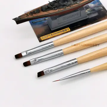 15pcs Professional Detail Paint Brushes Set Miniature Fine Tiny