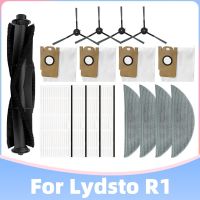 2023 NEW Spare Part For Xiaomi Lydsto R1 STYTJOX / R1A / R1 Pro / S1 Main Side Brush Hepa Filter Dust Bag Mop Cloth Rag Accessory Kit