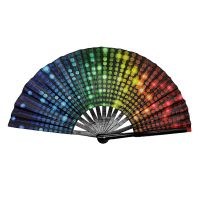 33CM Fan Ring Fan Bamboo Bone Fan Promotional Fan Folding Fan Folding Fan