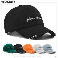 The spring and autumn period the new female letters embroidery hoop hole street fashion baseball cap outdoor han edition hip-hop