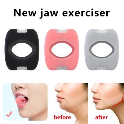 ✗▨ Fitness Face Masseter Men Facial pop n go Mouth Jawline Jaw Muscle Exerciser Chew ball Chew bite breaker training