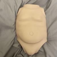 Gilrs Bebe Reborn Doll Kit Belly Plate Vinly Body DIY Doll Kit Parts Reborn Baby Reborn Doll Accessories