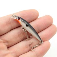 【cw】 1pcs/lot 5cm 2.3g Fishing Lures Hard Bait Eyes Crankbait Wobblers Carp Peaca Bass Tackle 8 Colors