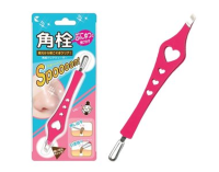 Lucky Trendy แหนบปากเฉียง พร้อมที่กดสิว ยอดนิยมของญี่ปุ่นแท้ Tweezers Made in Japan  ราคาถูกมากๆ รีบซื้อ (ชิ้นสุดท้าย)