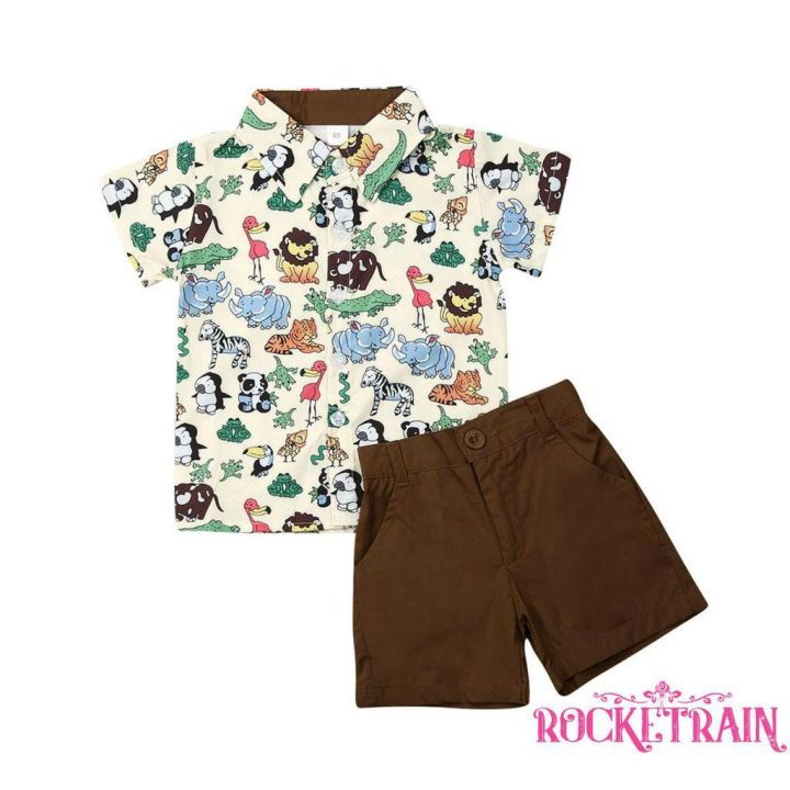 goa2pcs-toddler-baby-boy-short-sleeve-button-down-animal-print-shirt-amp-shorts-outfits-12m-5y