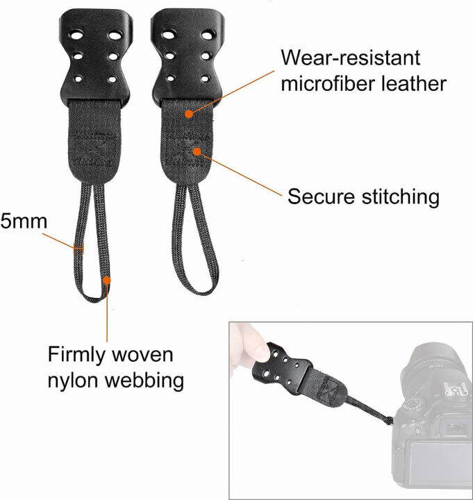 vigorport-camera-harness-strap-cross-shoulder-quick-release-straps-for-binoculars-rangefinders-harness-strap-compatible-with-canon-nikon-sony-and-dslr-slr-cameras-black
