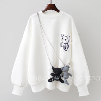 2023 NEWWomen Sweetshirts Harajuku Hoodie ผู้หญิง Pullovers Kawaii Slim Boho ขนาดใหญ่ Hoodie เกาหลีแฟชั่น Hoodies ผู้หญิง Vintage Clothes