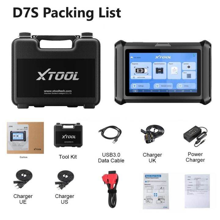 XTOOL D7S XTOOL D7S 2023 XTOOL D7 D7S All Car Diagnostic Tool Auto Key ...