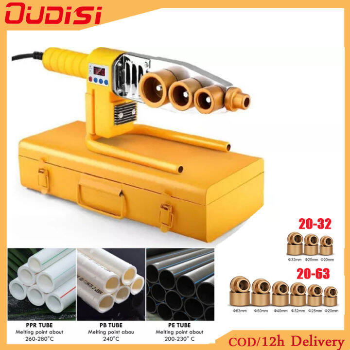 OUDISI 1000W Pipe Welding Machine 2063mm Pipe Welding Machine Plastic
